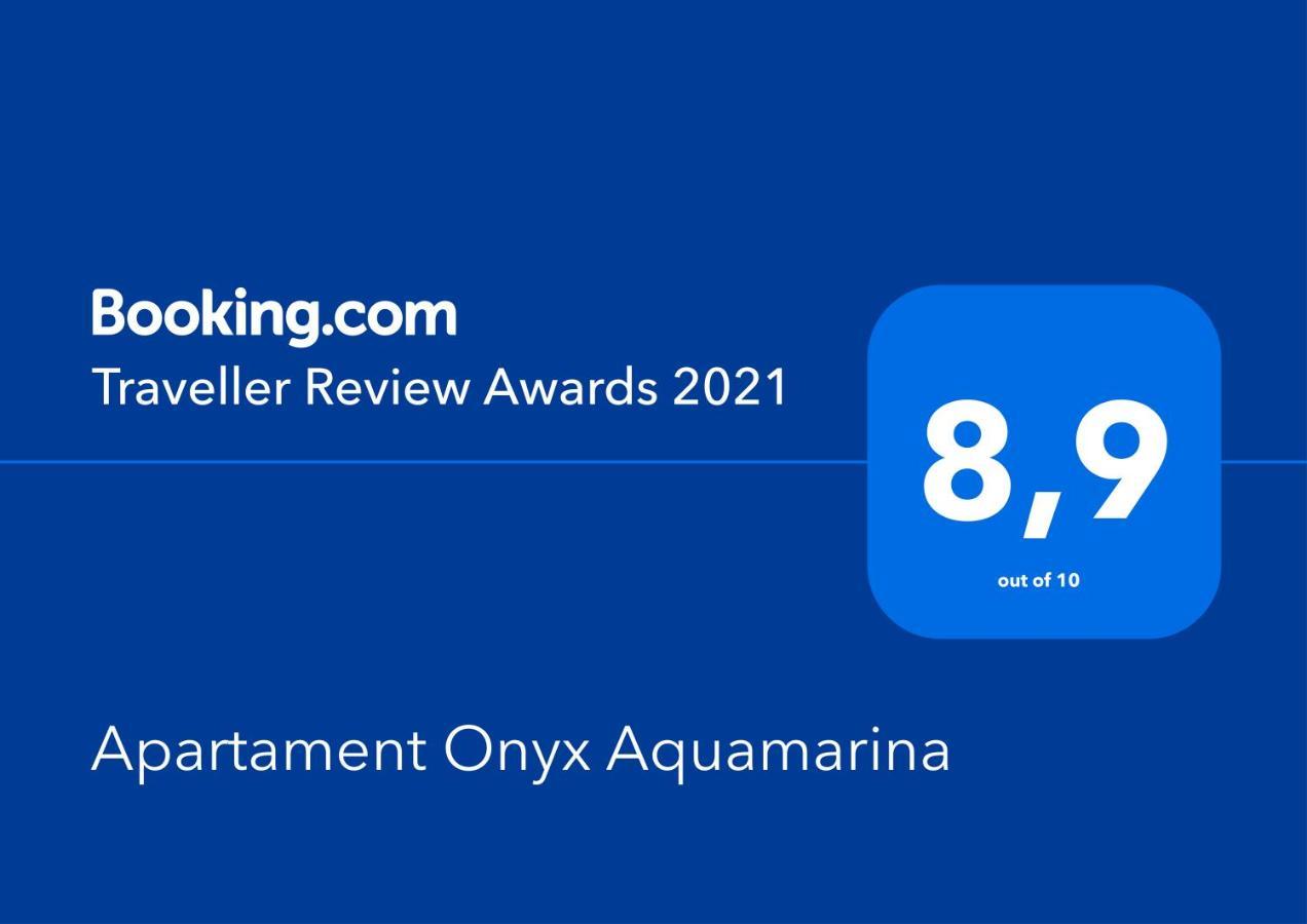 ミエンジズドロイェAquamarina Onyx Seasideアパートメント エクステリア 写真